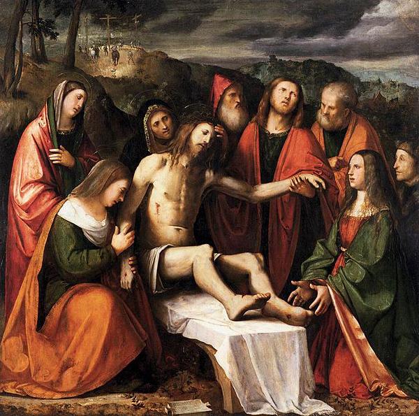 Girolamo Romanino Pieta oil painting image